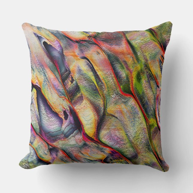 Met ruwheid en virtuele waterverf kussen (Voorkant)