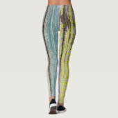 met schenkel bekleed hout leggings (Achterkant)