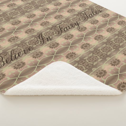 Met Script Typografie Sherpa Deken (3/4)