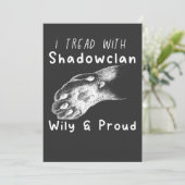 met shadowclan-pride-strijders kaart (Staand voorkant)