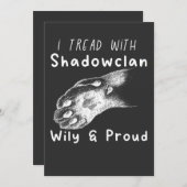met shadowclan-pride-strijders kaart (Voorkant / Achterkant)