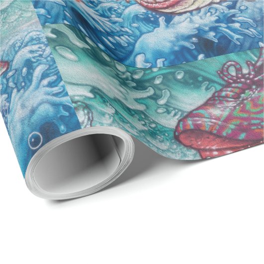 MET Shark! Cadeaupapier (Rol Hoek)