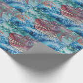 MET Shark! Cadeaupapier (Hoek)