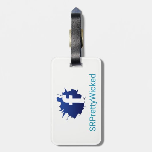  met "Siren" Bagagelabel (Achterkant verticaal)