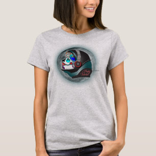met "Siren" en "Back-up" T-shirt