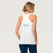  met "Siren" en "Back-up" Tanktop (Volledige Achterkant)