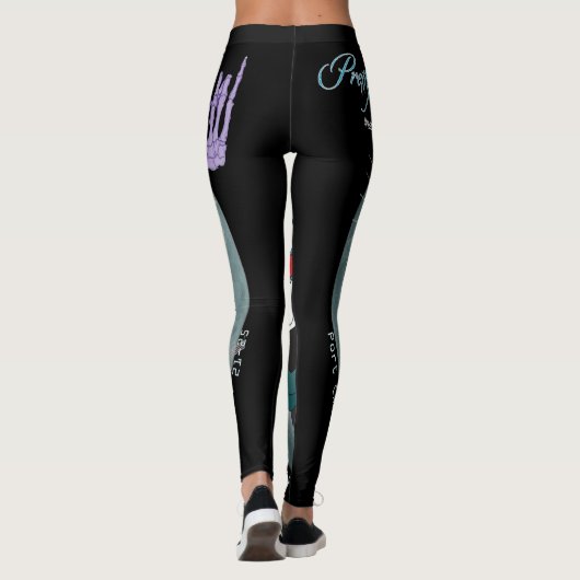  met "Siren" Leggings (Achterkant)