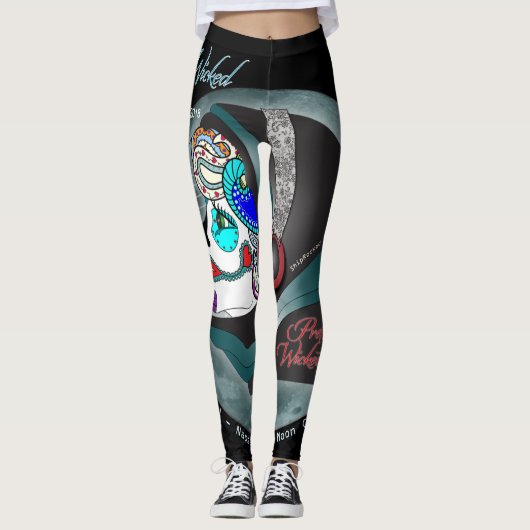  met "Siren" Leggings (Voorkant)