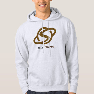 Met SKTLS gemerkte hoodie.  Hoodie