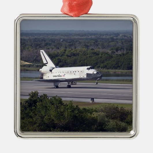 Met slepende klap zonder kop 2 metalen ornament (Voorkant)