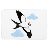 Met slibstaarten besmeurde vlieger magneet (Horizontaal)