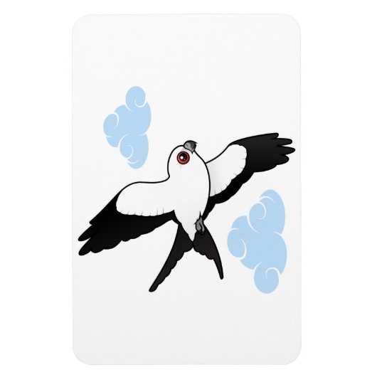 Met slibstaarten besmeurde vlieger magneet (Verticaal)