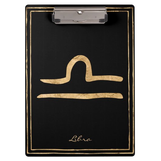 Met slijmvliezen gehamerd goud gestileerd astrolog klembord (Voorkant)