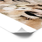 Met sneeuw bedekt Amsterdam Foto Afdruk (Hoek)