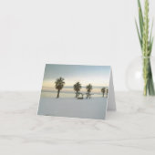 Met sneeuw bedekte Bayfront-kaart Kaart (Voorkant)