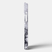 Met sneeuw bedekte bomen: Horizontaal Case-Mate iPhone Case (Achterkant / Links)