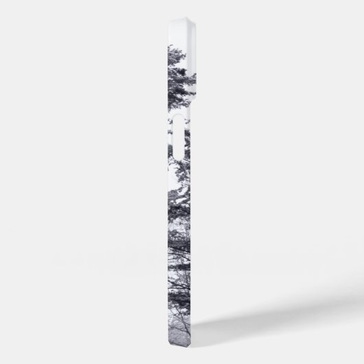Met sneeuw bedekte bomen: verticaal Case-Mate iPhone case (Achterkant / Rechts)