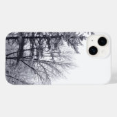 Met sneeuw bedekte bomen: verticaal Case-Mate iPhone case (Achterkant (horizontaal))