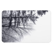 Met sneeuw bedekte bomen: verticaal magneet (Horizontaal)