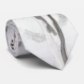 Met Sneeuw Bedekte Dennenboompjes (door Pekka Halo Stropdas (Opgerold)