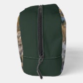 Met sneeuw bedekte grenentakken toilettasje (Rechts)