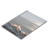 MET SNEEUW BEDEKTE MOUNTAINEN NOTITIEBOEK (Linkerzijde)