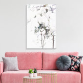 Met sneeuw bedekte pijnappels (van Pekka Halonen) Canvas Afdruk (Insitu (Woonkamer))