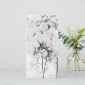 Met sneeuw bedekte pijnappels (van Pekka Halonen) Kaart (Staand voorkant)