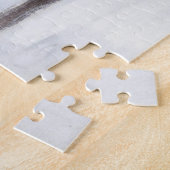 Met sneeuw bedekte pijnappels (van Pekka Halonen) Legpuzzel (Zijkant)