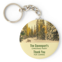 Met sneeuw bedekte pijnbomen Bedankt van het bos F