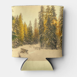 Met sneeuw bedekte pijnbomen Natuur Foto Blikjeskoeler