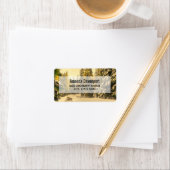 Met sneeuw bedekte pijnbomen Natuur Foto Etiket (Insitu)