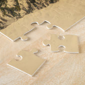 Met sneeuw bedekte pijnbomen Natuur Foto Legpuzzel (Zijkant)