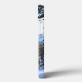 Met sneeuw bedekte rode dennenbomen in de High Sie Case-Mate iPhone Case (Achterkant / Links)