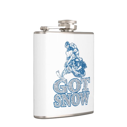 Met sneeuw verhit-GreyBlu Heupfles (Rechts)