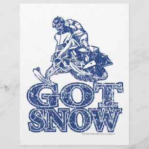 Met sneeuw vervormd blauw