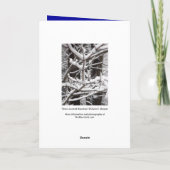 Met sneeuwbeklede bijkantoren kaart (Achterkant)