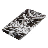 Met sneeuwbeklede bijkantoren magneet (Linkerzijde)