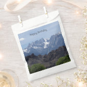 Met sneeuwgemap beklede bergen van de Lone Pine Bedankzakje (Geknipt)