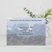 Met sneeuwgemap beklede bergen van de Lone Pine Kaart (Staand voorkant)