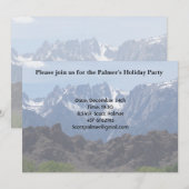 Met sneeuwgemap beklede bergen van de Lone Pine Kaart (Voorkant / Achterkant)