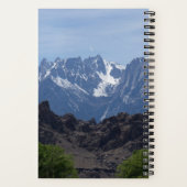 Met sneeuwgemap beklede bergen van de Lone Pine Notitieboek (Achterkant)