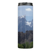 Met sneeuwgemap beklede bergen van de Lone Pine Thermosbeker (Achterkant)