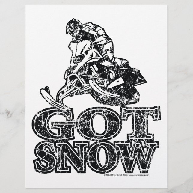 Met sneeuwproblemen (Voorkant)