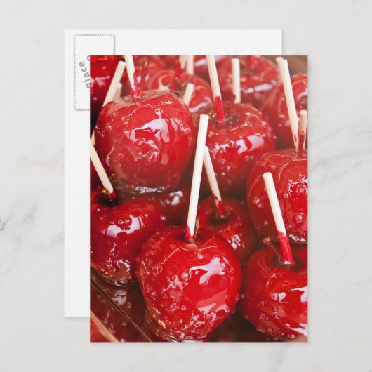 Met snoep gecoate vruchten op de Stuttgart Beer Fe Briefkaart (Voorkant / Achterkant)