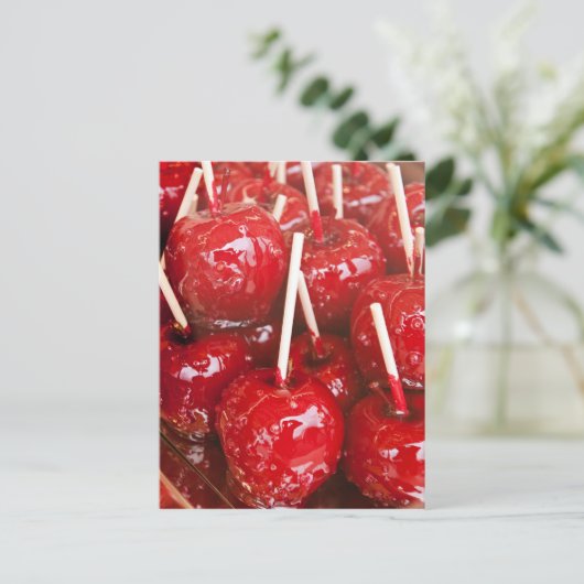 Met snoep gecoate vruchten op de Stuttgart Beer Fe Briefkaart (Staand voorkant)