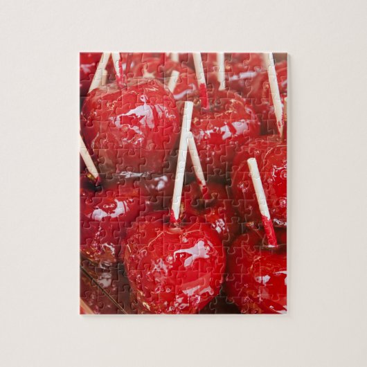 Met snoep omhuld fruit op het Stuttgart Bierfeest Legpuzzel (Verticaal)
