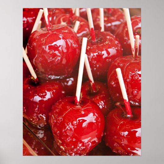 Met snoep overtrokken fruit op het Stuttgart Bierf Poster (Voorkant)