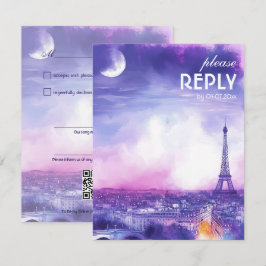 Met Song Request Amour Éternel RSVP Kaart