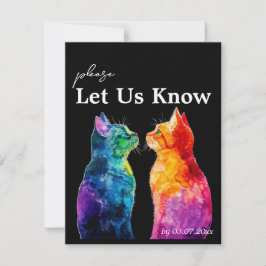 Met Song Request Perfect Your Wedding RSVP Kaartje